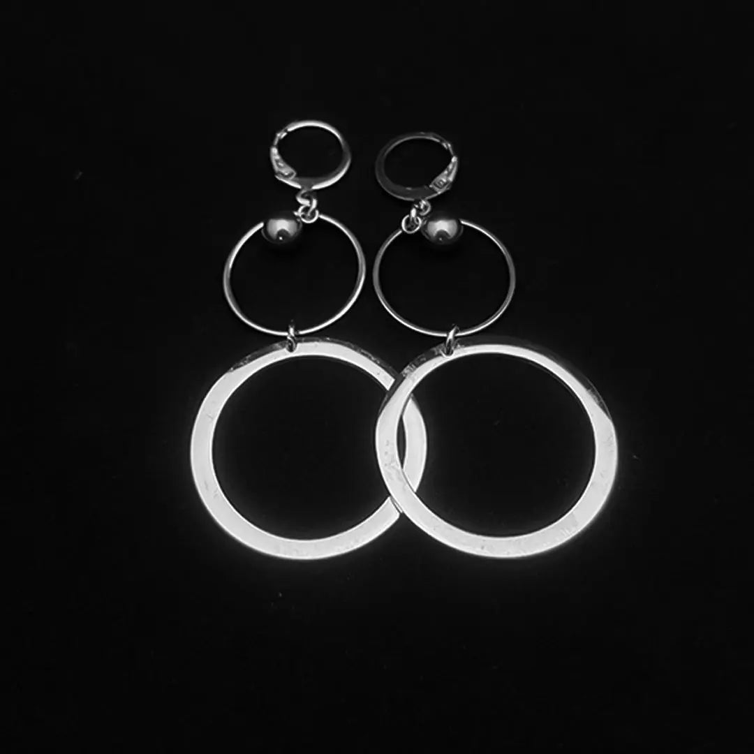 Boucles d'oreilles Maru kotetsufwi
