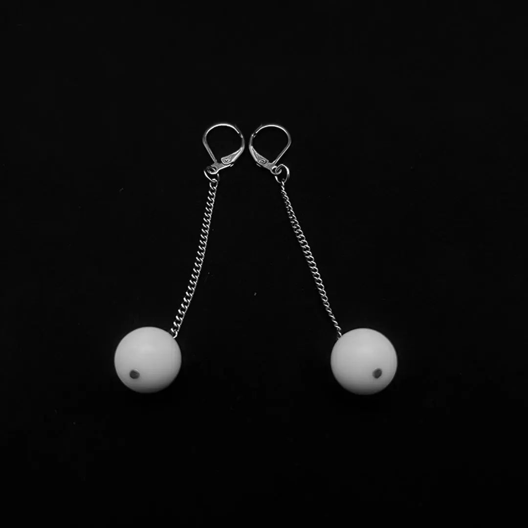 Boucles d'oreilles Shiro kotetsufwi