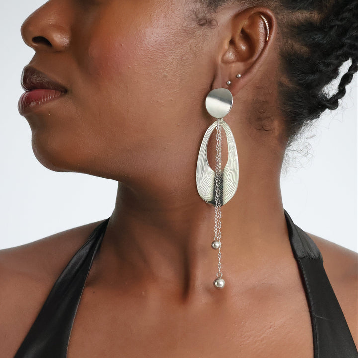Boucles d'oreilles Odun Min