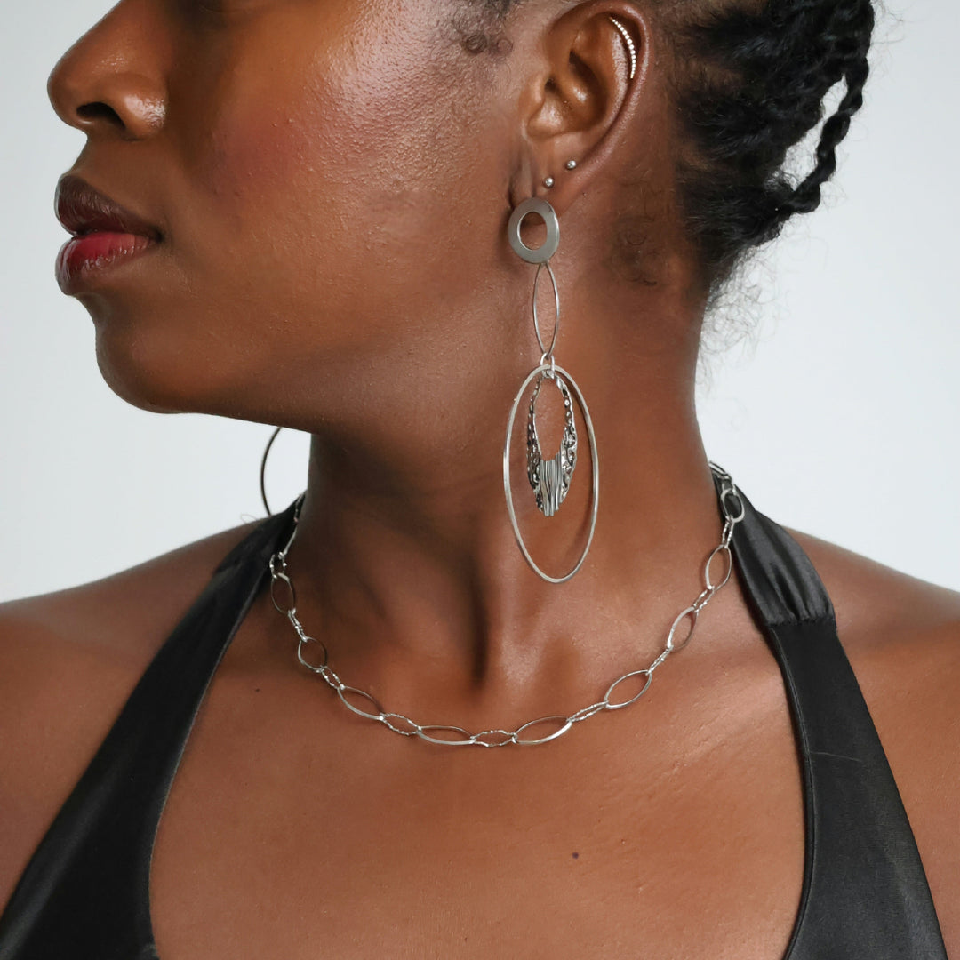 Boucles d'oreilles Odun Roi
