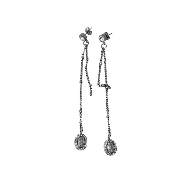 Boucles d'oreilles Strass Miu