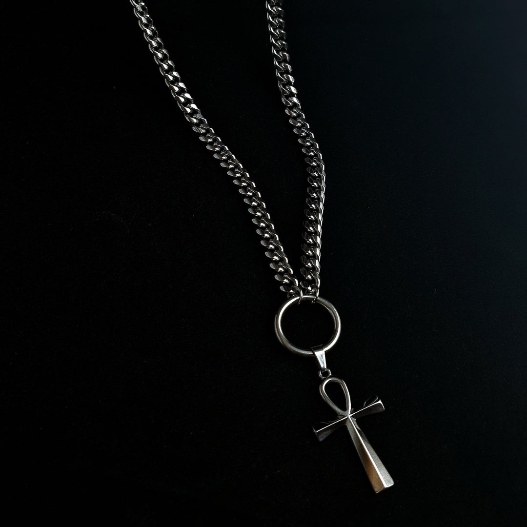 Collier Ore Ankh